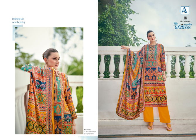 Nazneen By Alok Suit Printed Pashmina Dress Material